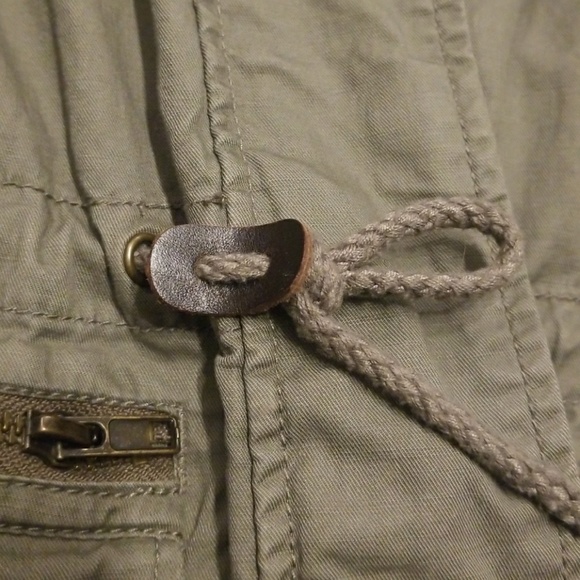 Sanctuary Surplus Utility Jacket Olive Size Medium - Picture 2 of 5